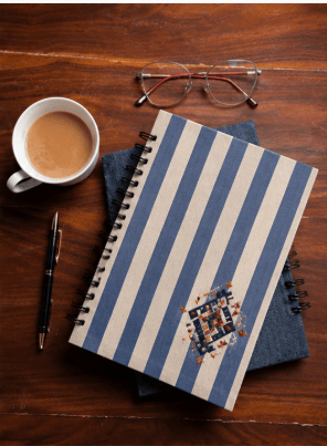 Fabric Spiral Notebook