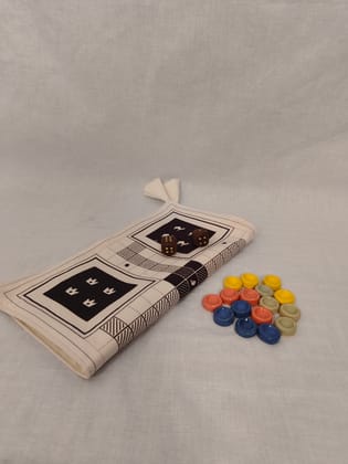 Chaupar Handcrafted Ludo Set 