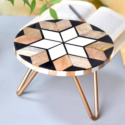 Celestial Mosaic Accent Table