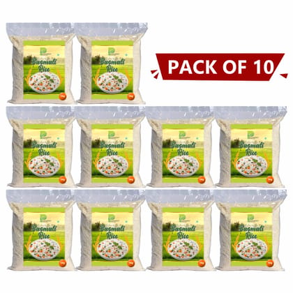 The Padmavathi Mahila  Basmati Rice - Pack of 10 (1kg each)