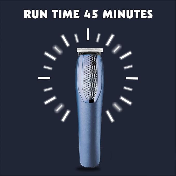 1210 Rechargeable Men's Grooming Trimmer with Precision Blade Technology, Multiple Length Settings and Comfortable Handling Design
