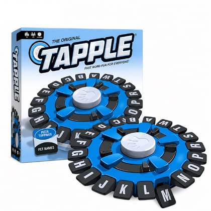 KTRS ENTERPRISE Tapple Fast Word Game | Educational Family Board Game | Vocabulary Building Party Game for Kids & Adults | Quick Thinking Word Challenge