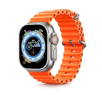 T800 Ultra Series Big 1.9inch Display Smart Watch with Bluetooth Calling, Voice Assistant &123 Sports Modes, 8 Unique UI Interactions, SpO2, 24/7 Heart Rate Tracking (O