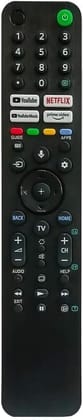 Sony Bravia TV Remote Control with 2 AAA Bateries, RMF-TX520p Model with Bluetooth Voice Command for A80J X80J X85J X90J X95J Series Smart 4K Google TV LED UHD Television (TX520p)