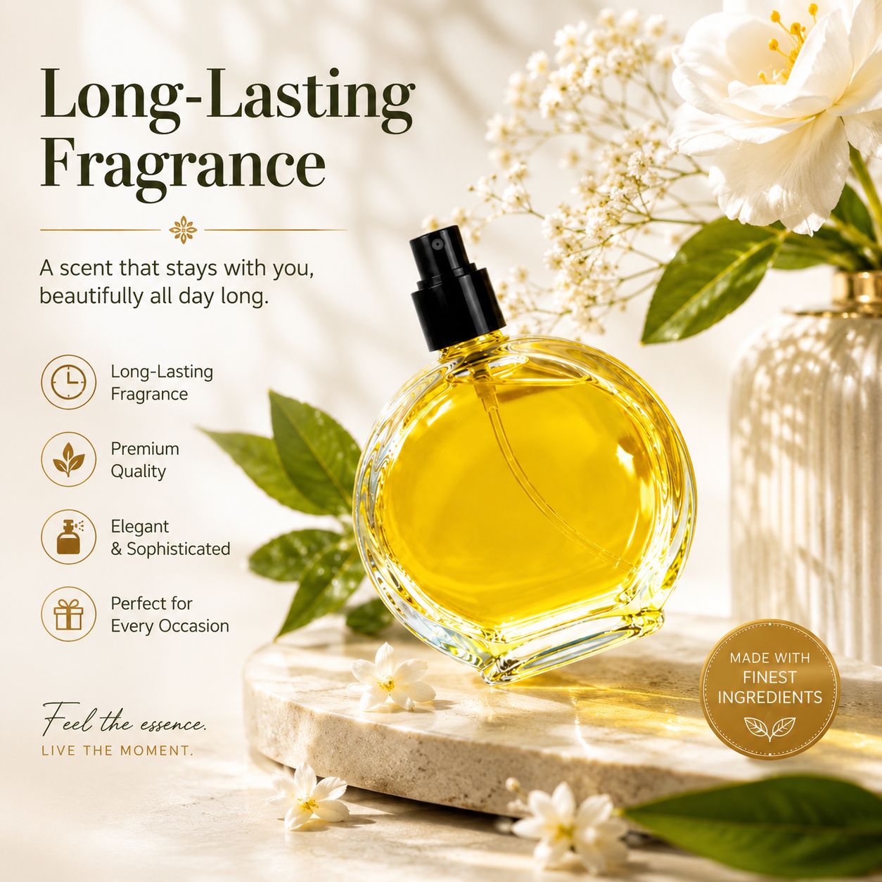 Elegantra 1 Million Pocket Spray Perfume for Men & Women 12ml | Long Lasting Luxury Perfume Spray | Alcohol-Free Concentrated 24 Hour Fragrance (Pack of 1)