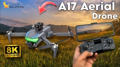 A17 Aerial Drone with HD Dual Camera, 360° Obstacle Avoidance, Optical Flow Positioning, Foldable RC Quadcopter, Altitude Hold, WiFi FPV, One-Key Takeoff & Landing for Kids & Adults A17 Aerial Drone with HD Dual Camera, 360° Obstacle Avoidance, Optical Flow Positioning, Foldable RC Quadcopter, Altitude Hold, WiFi FPV, One-Key Takeoff & Landing for Kids & Adults