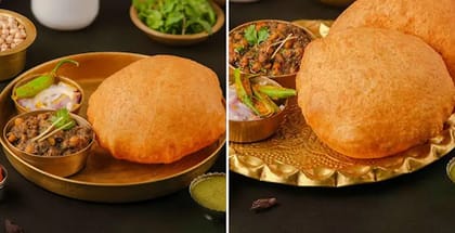 1 x Chole Bhature Full, 1 x Chole Bhature Half