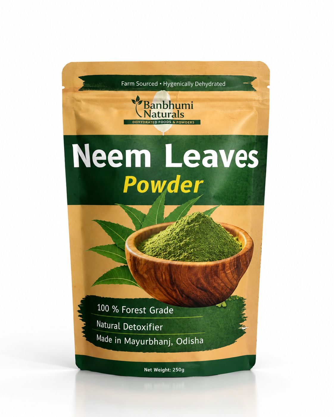 Banbhumi Naturals Neem Leaves Powder 250g
