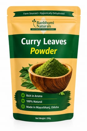 Banbhumi Naturals Curry Leaves Powder (250g)