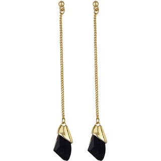 Crystal Chain Long Drop Dangler Earirngs for Girls Alloy Material Earrings for Women's Fashion Jewellery for Party