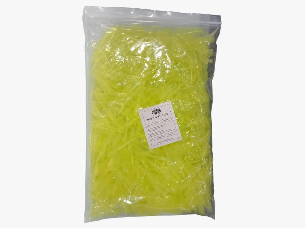 DESCO Micro Pipette Tip Yellow (1-200 ul) Pack of 1000