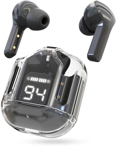 Ultrapods Bluetooth Headset (Black, True Wireless)