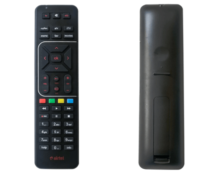 Digital TV DTH Remote SD/HD/HD Recording Compatible for  AIRTEL Television