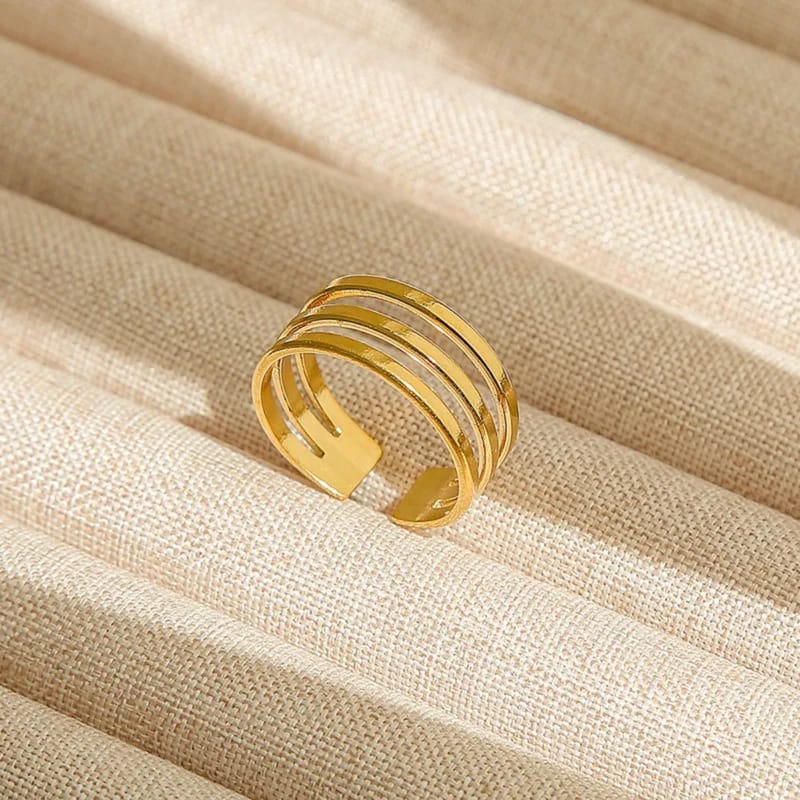 Layered SS Ring