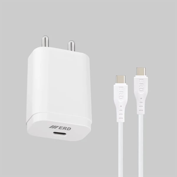 ERD TC-233 USB-C Charger With USB-C TO C Cable 