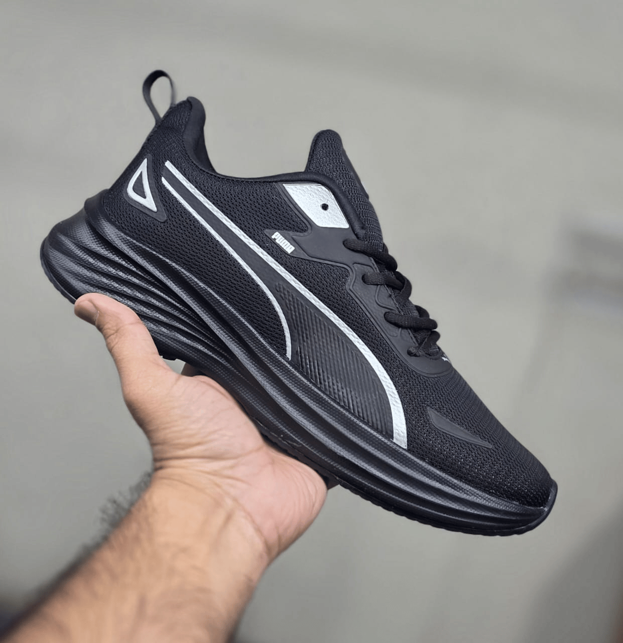 Men's Softfoam+ Running Shoes - Black
