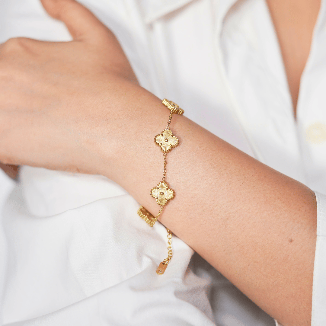 Golden Flora Bracelet
