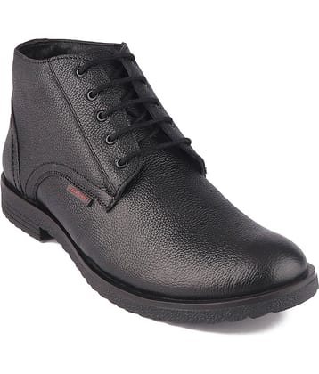 Red Chief Black Men's Formal Boots