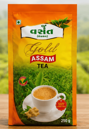 Vasant Gold Assam Tea Premium Blend - Rich, Malty & Invigorating