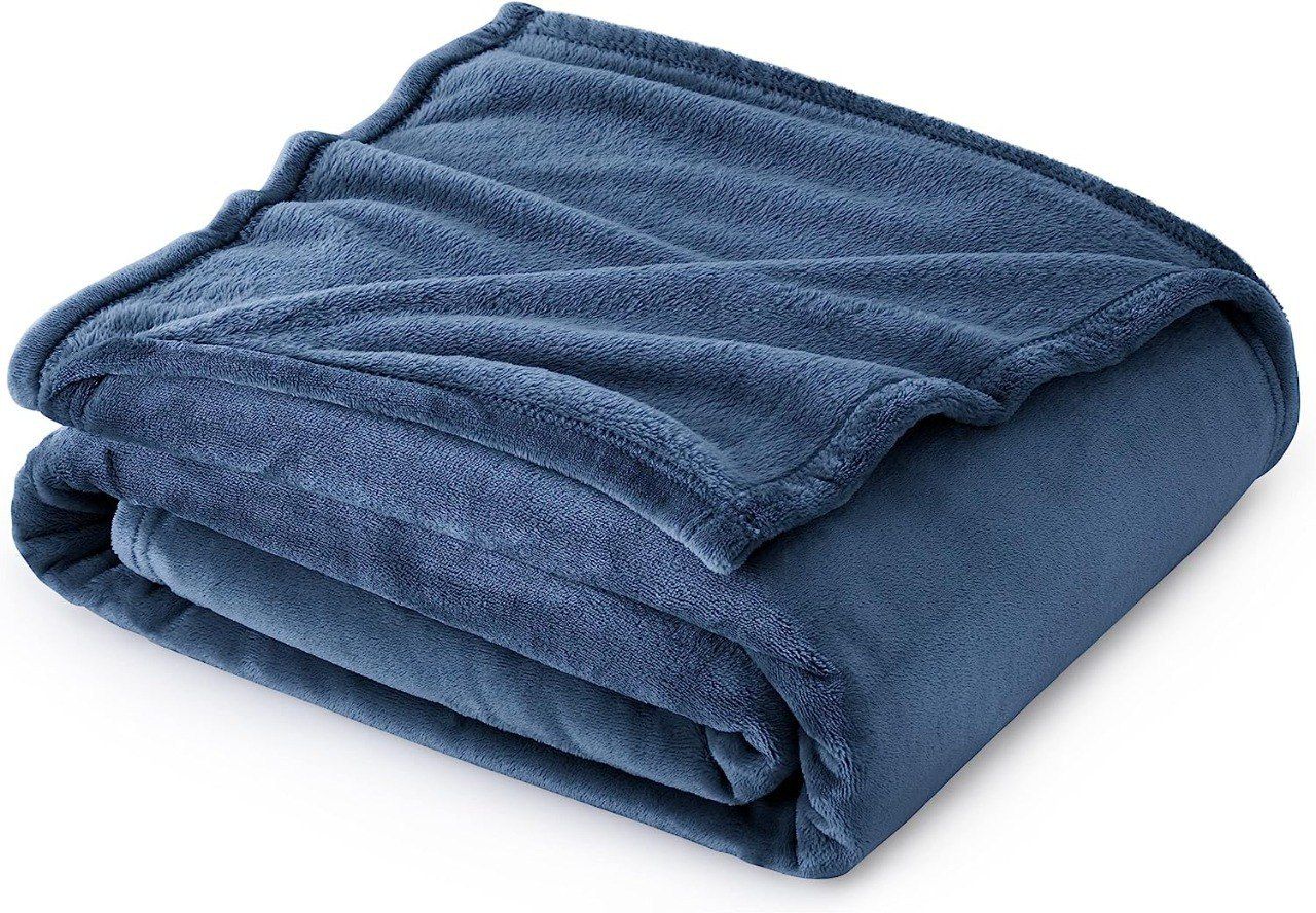 Fleece Blanket - Soft Plush Fluffy Fuzzy Throw Blanket -Plash Summer Double Bed Dohar/AC Blanket - Soft Plush Luxurious Warm Blankets and Throws for Kids, Adult (300 GSM -230x240 cm).