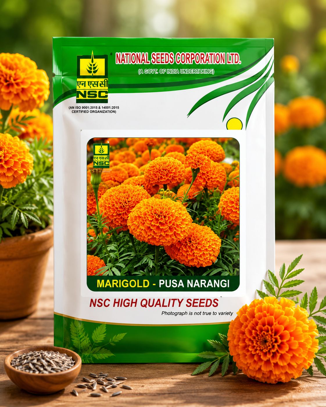 NSC Marigold Pusa Narangi