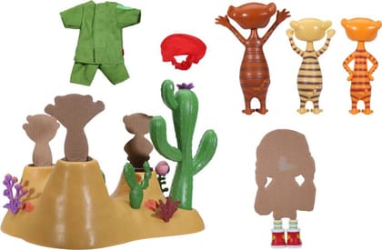 SIMBA Wissper Desert world playset  (Multicolor)