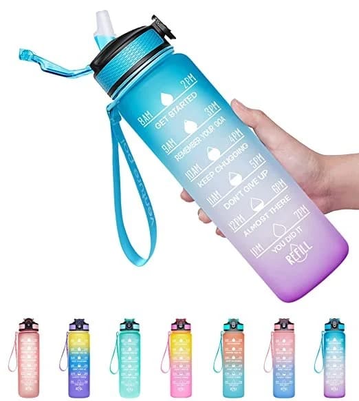 Dhairyam 1 Litter Motivational Bottle
