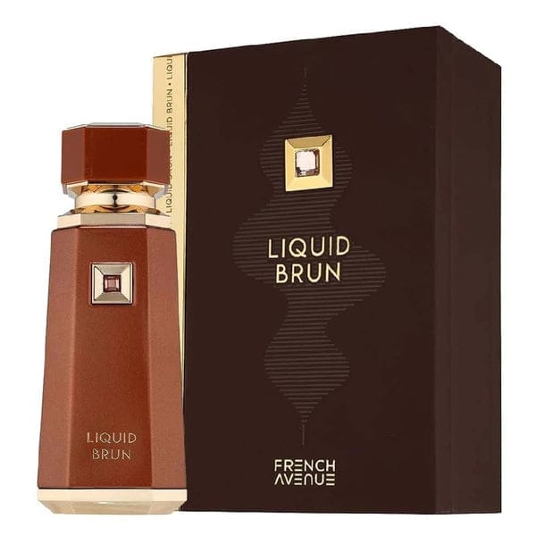 French Avenue Liquid Brun Eau De Parfum 100ml – Rich Vanilla Woody Luxury Perfume For Men