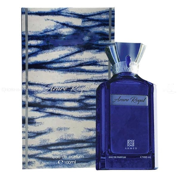 Ahmed Al Maghribi Azure Royal Eau De Parfum 100ml – Refreshing Marine Woody Unisex Fragrance