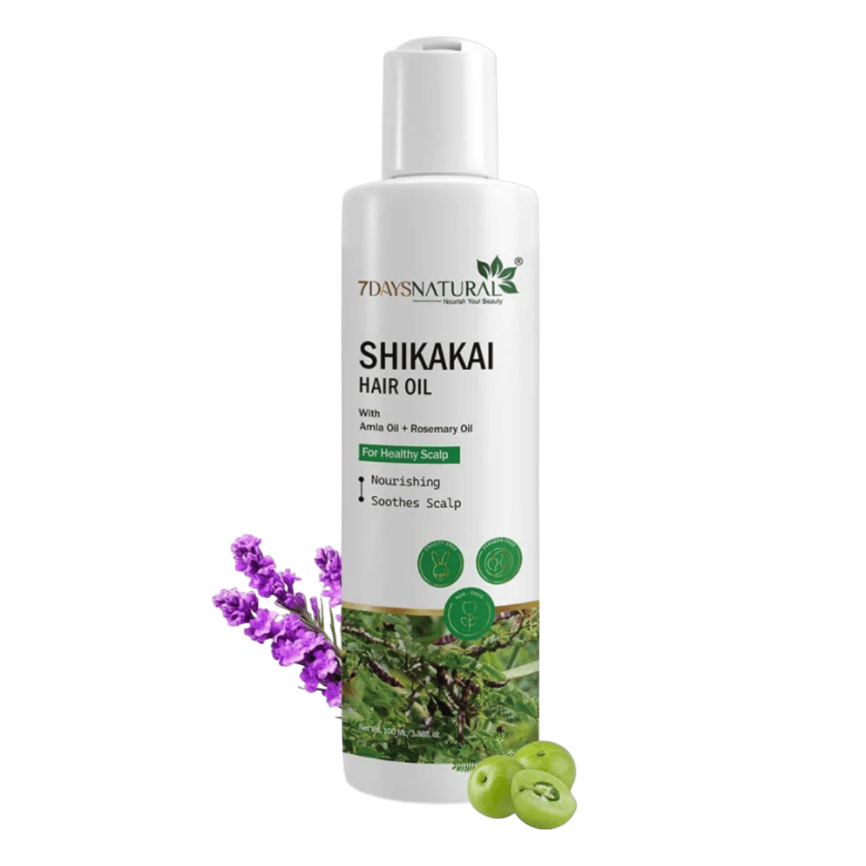 Shikakai Hair Oil with Amla & Rosemary Oil for Healthy Scalp, Hair Fall Control & Intense Growth (100 ml) Pack of 1