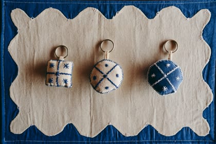 Handmade Felt Tassel Hangings 