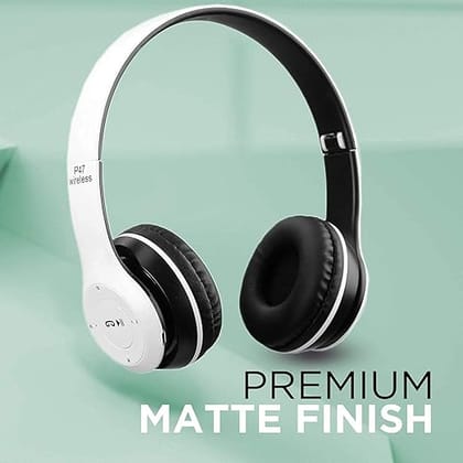 P47 Latest Wireless iC-05 Headphone with Mic & SD Card Slot Bluetooth Headset