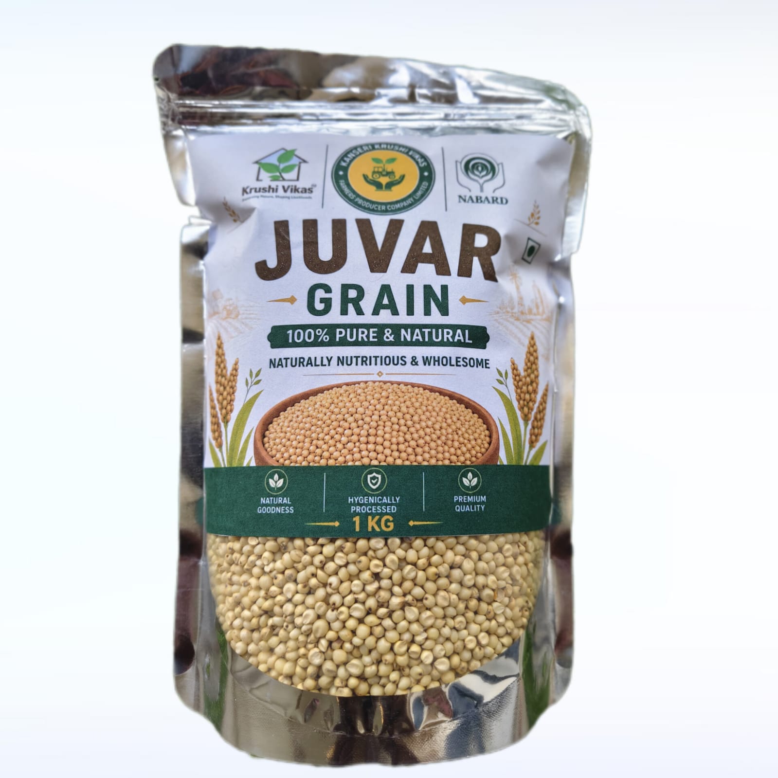 Sorghum (Dadar goti Juvar) - 1kg 