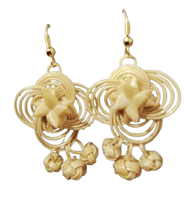 Handmade Bamboo Earrings