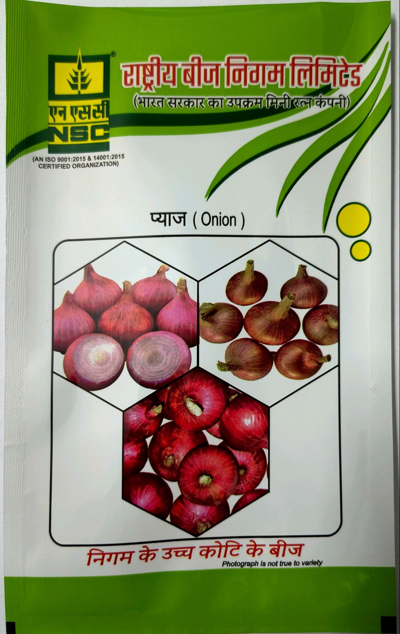 NSC Onion Seed, Variety: AFDR, TL ,100 GMS