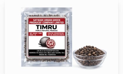 Pure & Natural Timru (Zanthoxylum armatum) – Satwari Urban Green 10 gram