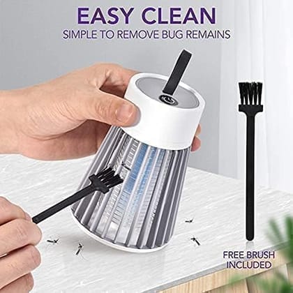 Portable USB Powered Mosquito Killer Lamp with UV Light Technology for Home Bedroom Office Silent Insect Trap Machine