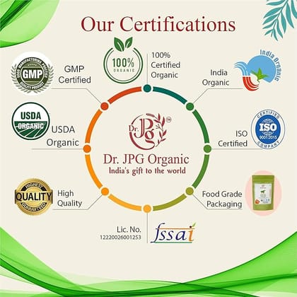 Dr. JPG Organic Herbals Pure Natural Kapoor kachri powder/Kapur Kachri Powder/ISO & GMP Certified (200g)