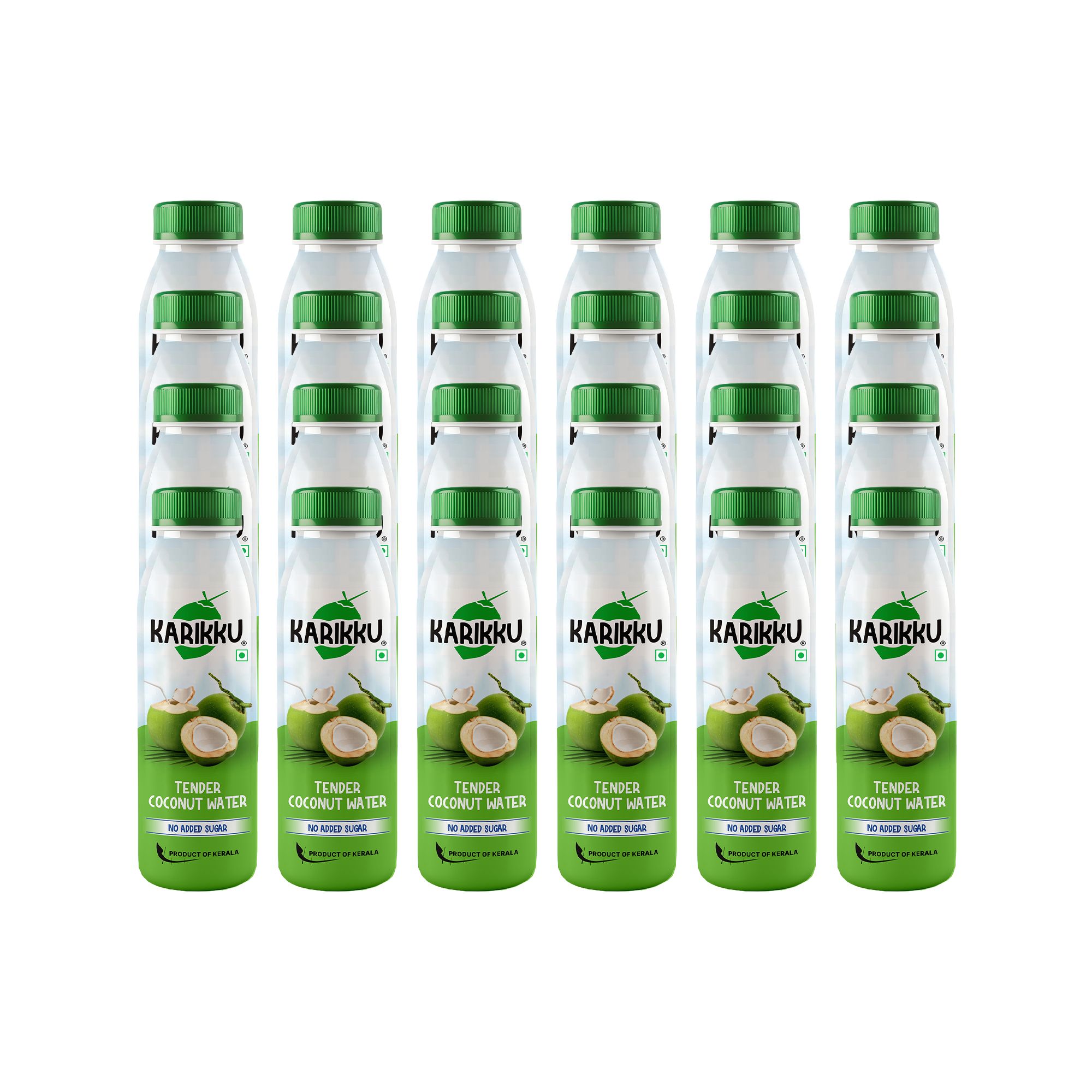 Karikku Tender Coconut Water - Pack Of 24 (each 200 ml) | 100% Natural Electrolyte Drink | Refreshing Hydration, No Added Sugar (Pack of 24)
