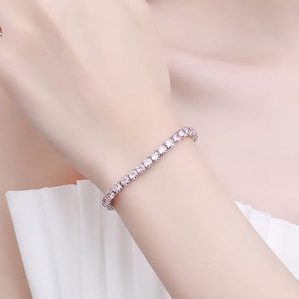 The Daily Blush Tennis Bracelet