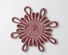 Artisan Handcrafted Banana Fibre Wall Mat