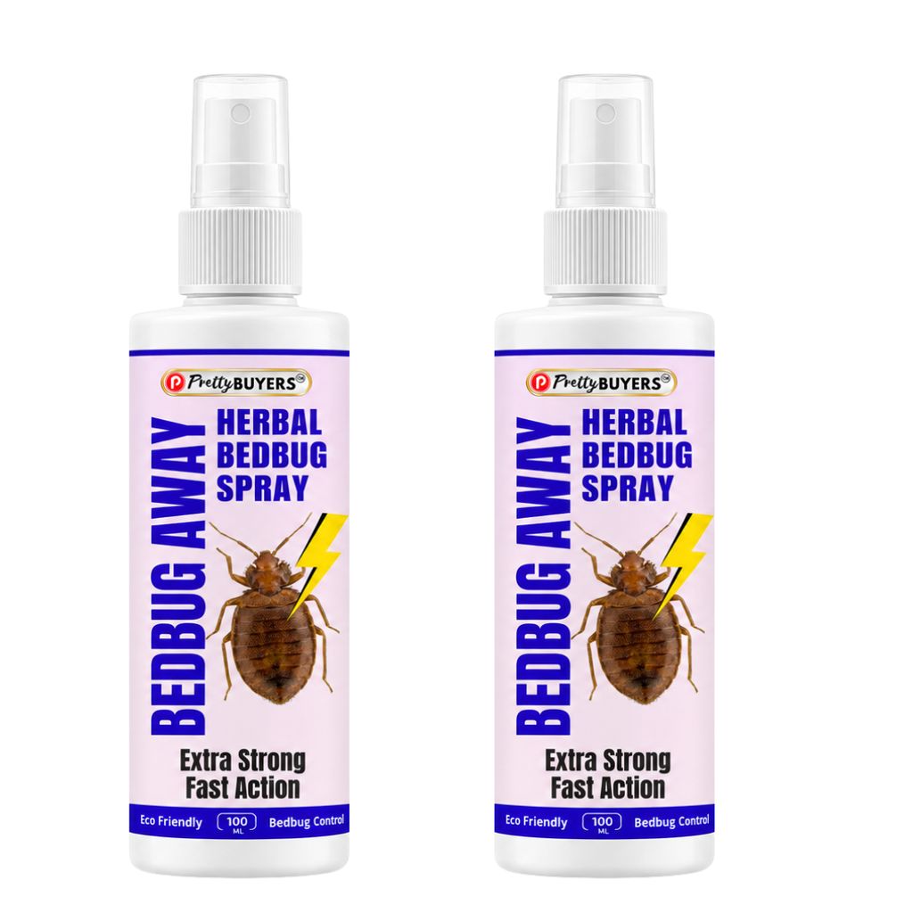 Herbal Bed Bugs Killer Spray For Home | Natural Khatmal Spray (Pack Of 2) - Fresheners and Repellents | Buy online on ZillyBuy