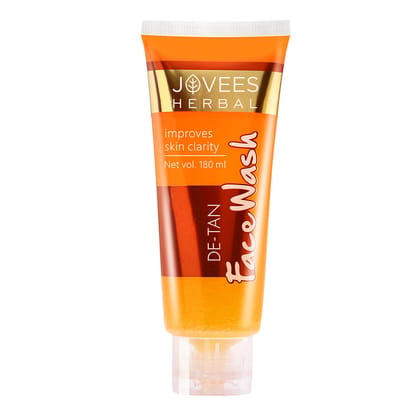 Jovees Herbal De-Tan Face Wash - 120 ml || (pack of 2pcs)