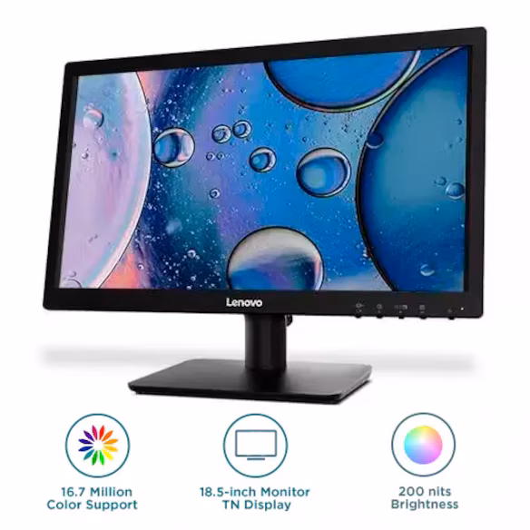 18.5" Capacitive Touch Monitor, 1366 X 768, , 10 Multi Touch Points, TN Panel, WLED Backlight, Vesa Mountable