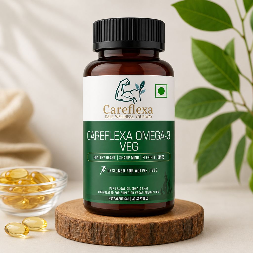 Careflexa Omega-3 Veg - 30 Softgels
