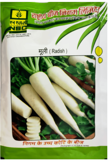 NSC Radish Pusa Chetki, 250 gram TL seeds