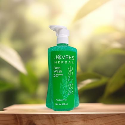 Tea Tree Oil Control Face Wash for Oily & Acne-Prone Skin 300ML