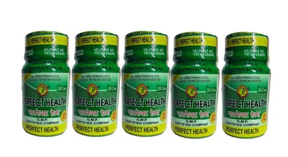 Perfect Health Ayurvedic Capsules (Pack of 4) – Complete Family Wellness & Immunity Booster