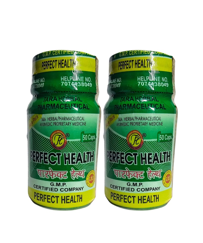 Perfect Health Herbal Capsules - Pack of 2 | Natural Fitness & Digestion Support