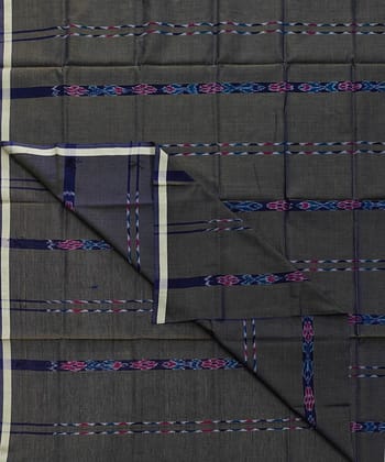 Olive Sambalpuri Handwoven Cotton Lungi SFCLUN2086